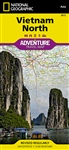 National Geographics Vietnam, North Adventure Map is designed to meet the unique needs of adventure travelers with its durability and accurate information. This folded map provides global travelers with the perfect combination of detail and perspective