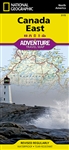 Canada East National Geographic Adventure Map