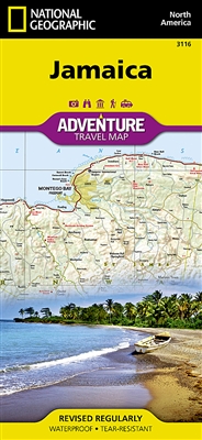 Jamaica National Geographic Adventure Map