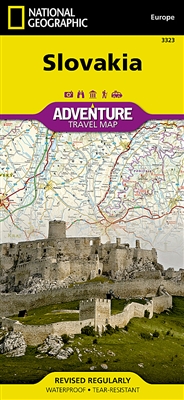 Slovakia National Geographic Adventure Map