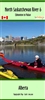 North Saskatchewan River 6 Map - Sheet 6. Map of Canoe routes on the North Saskatchewan River from Edmonton to Pakan, Alberta. The map is at a scale of 1;100,000. The size is 41" x 15".