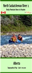 North Saskatchewan River 1 Map - Abraham Lake to Rocky Mtn. House. Map of Canoe routes North Saskatchewan River 1, Alberta. scale 1:100,000. Map of the North Saskatchewan river from Abraham Lake to Rocky Mountain House at a scale of 1:100,000. This