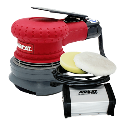 AIRCAT AC6700-DCE-3V ELECTRIC 3" PALM SANDER & POLISHER 5MM ORBIT - VACUUM