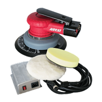 AIRCAT AC6700-DCE-5V ELECTRIC 5" PALM SANDER & POLISHER 5MM ORBIT - VACUUM