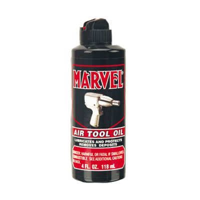 MARVEL AIR TOOL OIL - CASE OF 48 SMALL BOTTLES