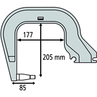 C3 ARM NON COATED