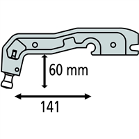 C6 ARM WHEELHOUSE