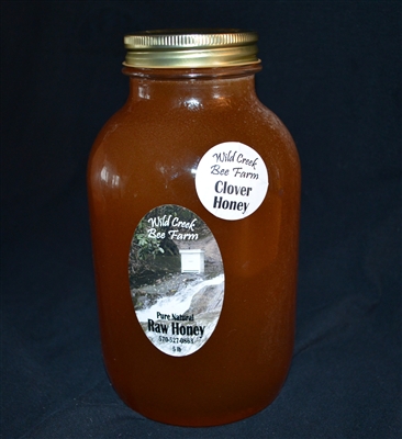 5lb raw clover honey