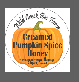 Pumpkin Spice Creamed Honey (1 Lb)