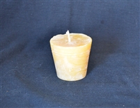 natural beeswax votive candle