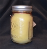 mason jar beeswax candle