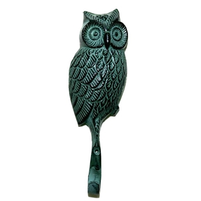 Rustic Owl Hook
