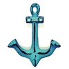 Anchor Hook in Distressed Blue Finish