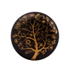 Gold Tree Ceramic Knob