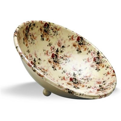 Enamel Metal Serve Bowl