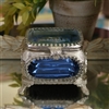 Glass Wedding Ring Box