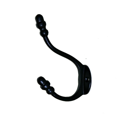 Classic Iron Double Coat Hook