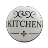 Flat Ceramic Kitchen Cabinet & Drawer Knob