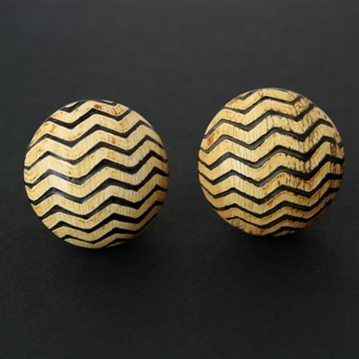 Chevron Horn Cabinet Knob