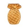 Pineapple Cast Iron Cabinet Knob in Gold Finish