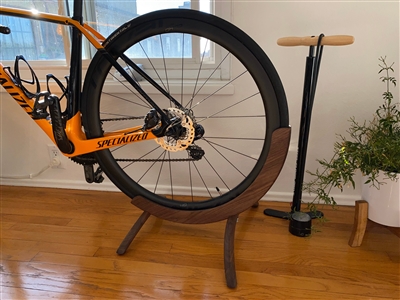 Walnut Bike Stand