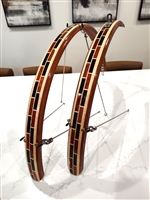 Compound curve Art Deco fenders.  700c x 2"