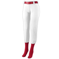 Augusta Ladies Low Rise Homerun Pant-GIRL'S