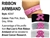 Red Lion Pink Ribbon/Ponytails Armbands