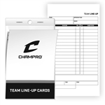 Champro Line-Up Cards