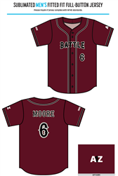 Battle Custom Cardinal Jersey