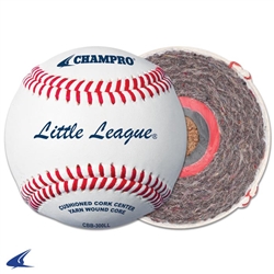 Champro Little League- Double Cushion Cork Core- Leather Cover