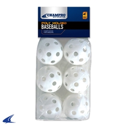 Champro Poly Baseballs - 6 Pack