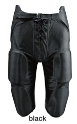 Martin Black Adult Integrated Dazzle Football Pants