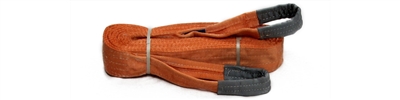 4" x 30' Recovery Tow Strap w/ 2 PLY Polyester Web & Reinforced Cordura Eyes