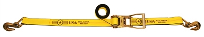 2" Ratchet Tie Down Strap with Grab Hooks