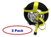 2 Pack of Side Mount Wheel Net - Adjust To Fit Any Tire