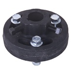 Garage Door Replacement Torsion Shaft Center Coupling, 1"