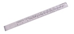 Ruler Style Spring Gauge