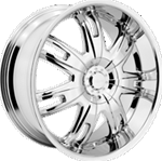 Hummer H3 Pacer Slingblade 20" 20.00 x 8.50 Wheel