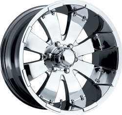 Hummer H3 Platinum Mako 17" 17.00 x 8.00 Wheel +10 Offset