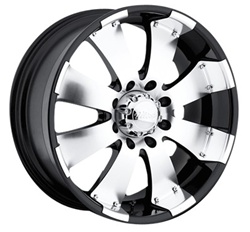 Hummer H3 Ultra Mako Black 17" 17.00 x 8.00 Wheel  +10 Offset