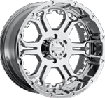 Hummer H2 Gear Alloy Recoil 17" 17.00 x 9.00 Wheel