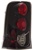 02-06 Escalade Tail Lamps, Black, by AnzoUSA