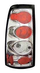 99-02 Silverado Tail Lamps, Chrome, by AnzoUSA