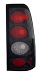 99-02 Silverado Tail Lamps, Carbon, by AnzoUSA