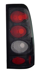 99-02 Silverado Tail Lamps, Carbon, by AnzoUSA