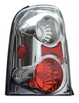 01-04 Ford Escape Tail Lamps, Chrome, by AnzoUSA