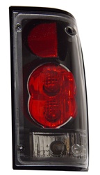 00-04 Toyota Tundra Tail Lamps, Black, by AnzoUSA