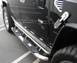 H2/SUT Big Step 4" Stainless Steel Side Bars by Aries
