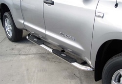 02-08 Ram 4" Deluxe Oval Side Bars by Aries